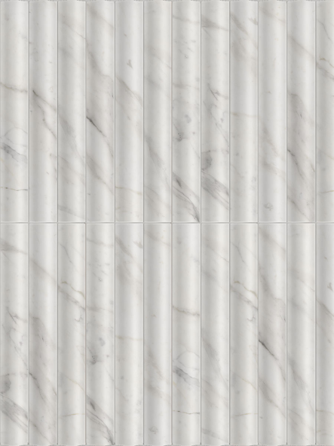 Sartoria Керамическая плитка Maximalista White Roman Large Matt 5x40 - изображение 1