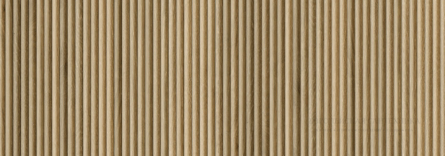 Living Ceramics Керамическая плитка Kora Ductile reliefs Cognac Cozy 59,8x119,8