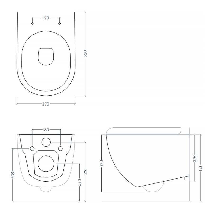 Унитаз Artceram File 2.0 Rimless, подвесной, 360x520 мм, безободковый, цвет Sand - изображение 1