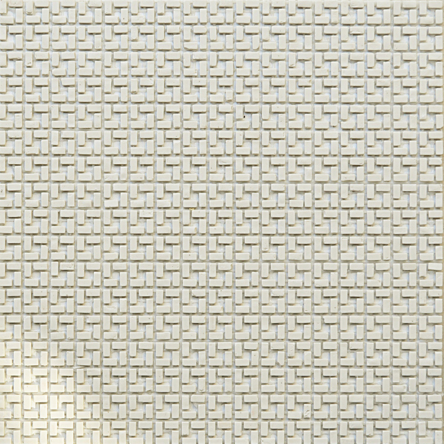 Micro. Мозаика керамогранит Micromosaics Micro-brick White Ring 30x30