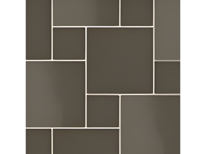 На изображении товар Micro. Керамогранит Microtiles X4 Oddfellow Mix Glaze Coffee 25,1x40,2 от официального представителя в Москве
