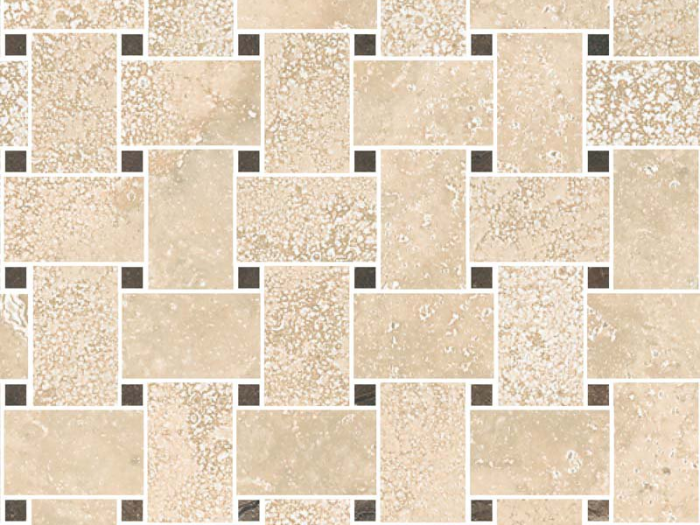 На изображении товар Santagostino Керамогранит Via Appia Rete Beige Kry, 30x30 от официального представителя в Москве