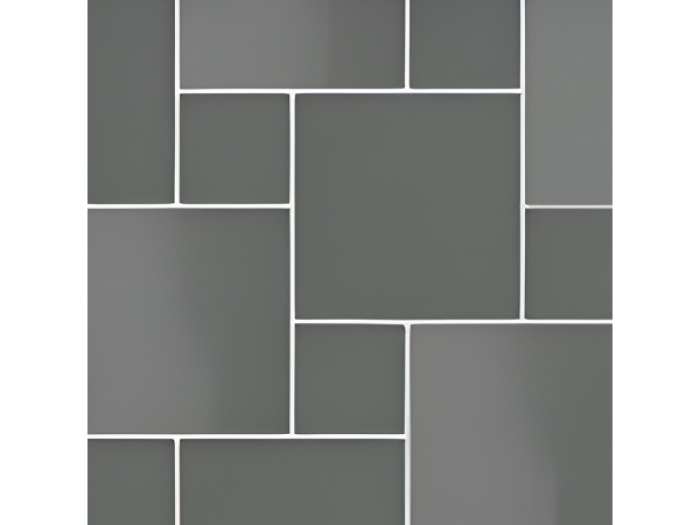 На изображении товар Micro. Керамогранит Microtiles X4 Oddfellow Mix Glaze Graphite 25,1x40,2 от официального представителя в Москве