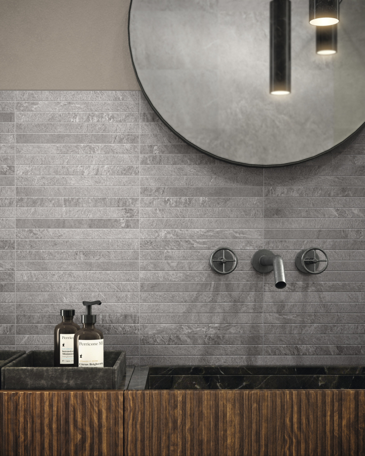 Iris Ceramica Керамогранит Pietra di Bilbao Bilbao grey matt 60x30 - изображение 2