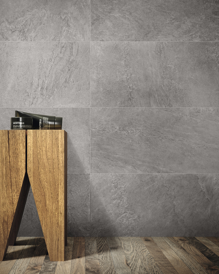 Iris Ceramica Керамогранит Pietra di Bilbao Bilbao grey matt 60x30 - изображение 1
