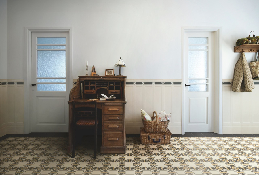 CERAMICHE GRAZIA Керамогранит ALTHAUS 20X20 DRESDA SALVIA NERO - изображение 1
