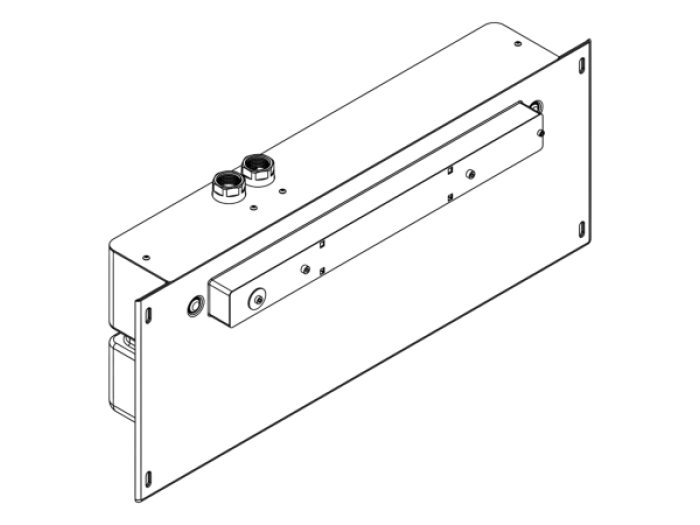 На изображении товар Cкрытая часть CEA Design Built-in Parts, для настенного смесителя с изливом слева от официального представителя в Москве