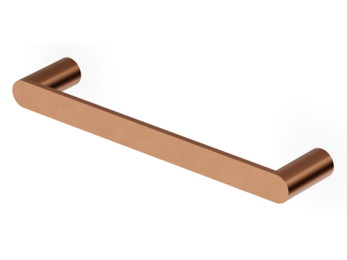 На изображении товар Полотенцедержатель Zucchetti Isy22, ширина 300 мм, цвет Brushed PVD Copper от официального представителя в Москве