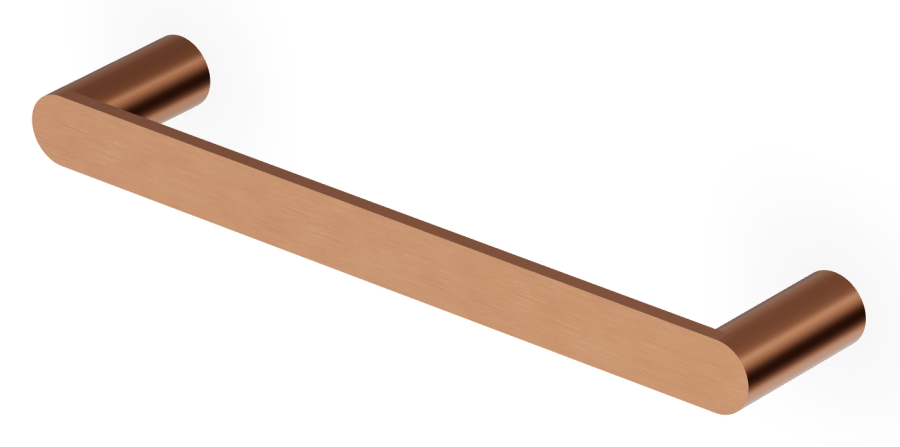 Полотенцедержатель Zucchetti Isy22, ширина 300 мм, цвет Brushed PVD Copper