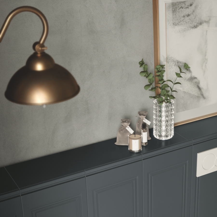 CERAMICHE GRAZIA  Керамическая плитка ELEGANCE LISCIA 35X102 FLINT CRAQUELE - изображение 1