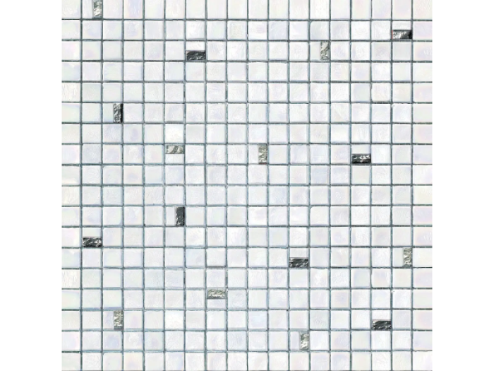 На изображении товар Sicis Стеклянная мозаика Coriandoli Cor 410 chips size 15х15 mm sheet size 295x295 mm от официального представителя в Москве
