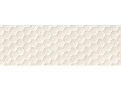 Living Ceramics Керамическая плитка Bera&Beren Ductile Six Reliefs White 29,8x89,8