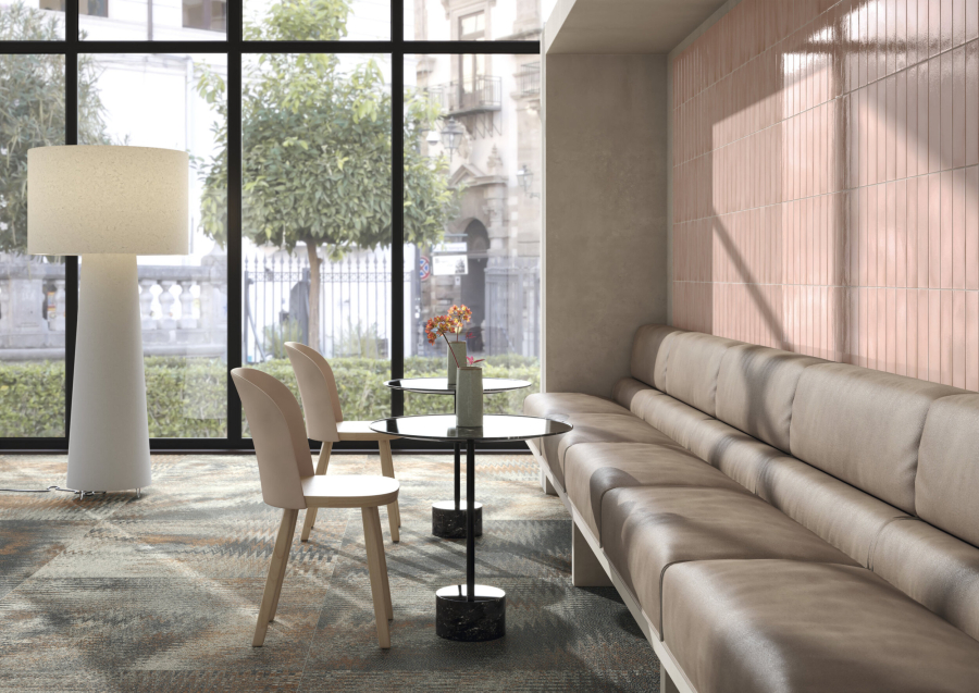 Iris Ceramica Керамическая плитка Theke Tempere Pesca glossy 30x7,5 - изображение 2