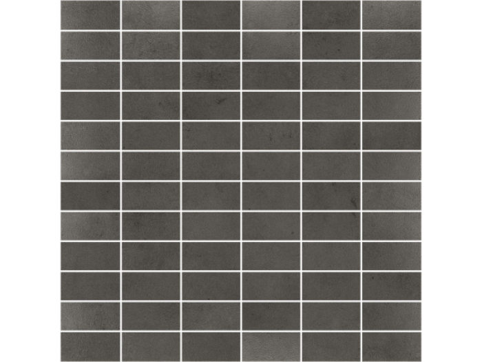 На изображении товар Terratinta Ceramics Мозаика, керамогранит Betontech Matt Mud Mosaic 30x30 (2.5x5) / 10.5 от официального представителя в Москве