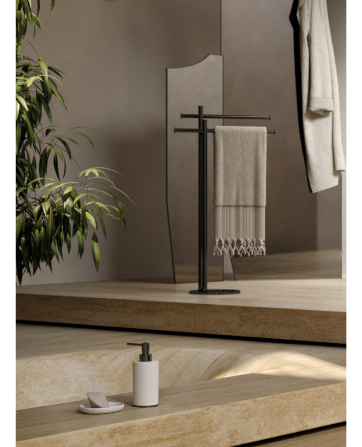 Мыльница Newform Round accessories, настольная, белая керамика - изображение 1