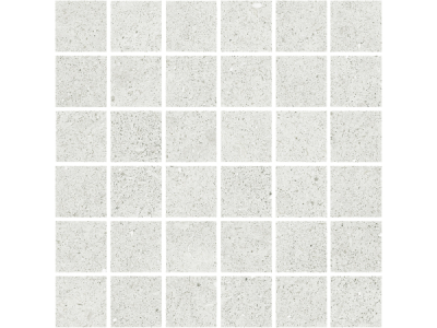 На изображении товар Terratinta Ceramics мозаика, керамогранит Lagom Matt White Mosaic 30x30 (5x5) / 9.5 от официального представителя в Москве