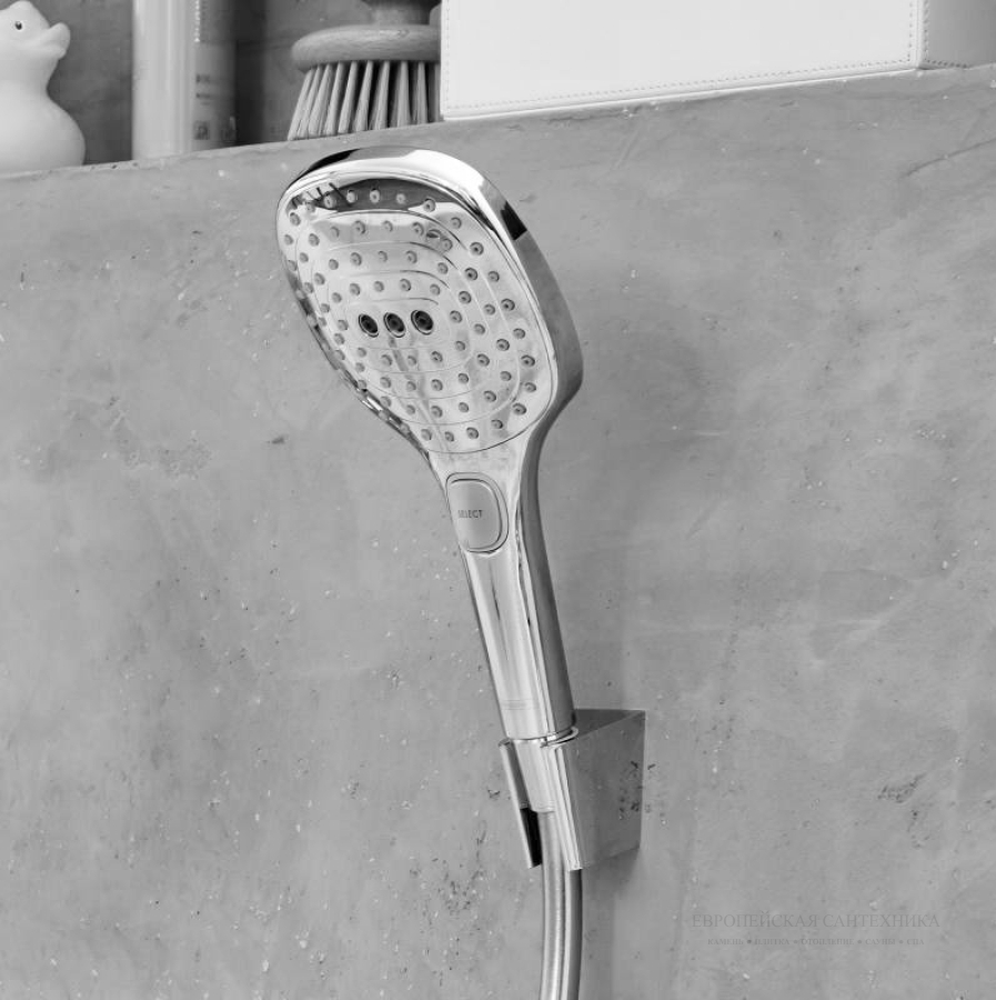 Ручной душ Hansgrohe Raindance Select 120 Air 3jet, лейка, 3 типа струи, цвет Хром - изображение 2