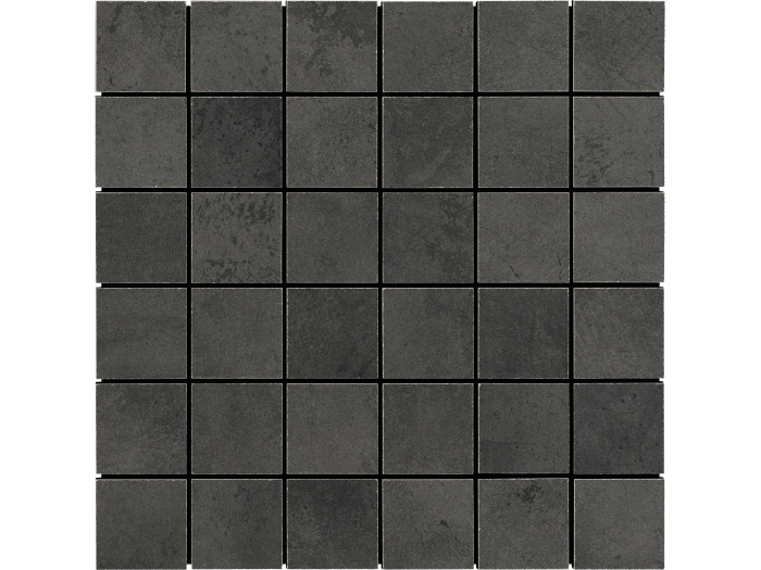 На изображении товар La Fabbrica Ava Керамогранит Hurban Hrbn Graphite Mosaico 5X5 nat\ret 30x30 от официального представителя в Москве