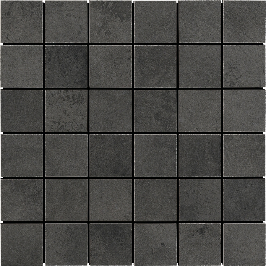 La Fabbrica Ava Керамогранит Hurban Hrbn Graphite Mosaico 5X5 nat\ret 30x30