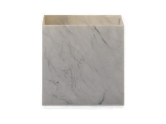 На изображении товар Раковина Nabatei Antonio Lupi, 40 x 40 x H 40 см, мрамор, цвет Bianco Carrara от официального представителя в Москве