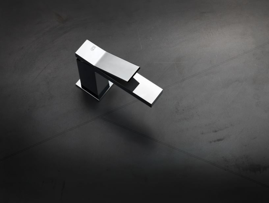Смеситель для раковины Gessi Rettangolo K , с донным клапаном, цвет Chrome - изображение 1
