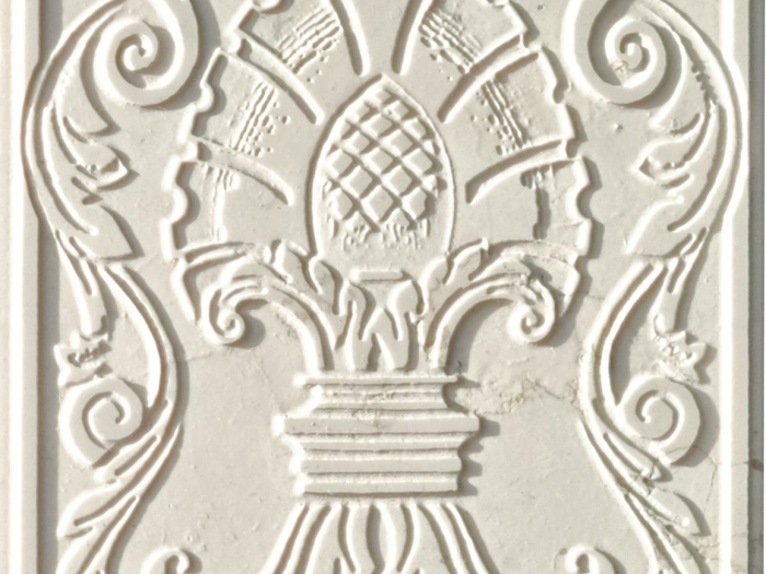 На изображении товар Akros Venezia Камень 3Dimentional 9.8X9.8X1 Aurora 9.8 Biancone от официального представителя в Москве