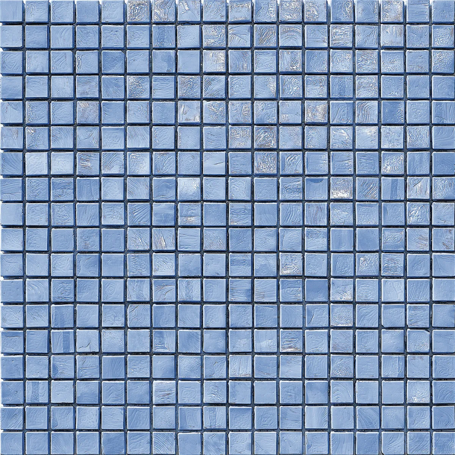 Sicis Стеклянная мозаика Murano Smalto Lapislazuli 2 chips size 15x15 mm sheet-size 295x295 mm