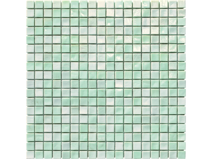 На изображении товар Sicis Стеклянная мозаика Murano Smalto Emerald 0 chips size 10x10 mm sheet-size 295x295 mm от официального представителя в Москве