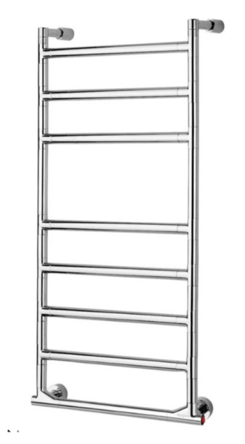 Полотенцесушитель Margaroli Sereno, электрический (кнопка справа), 904,5х105x530 мм, цвет Brushed Gold