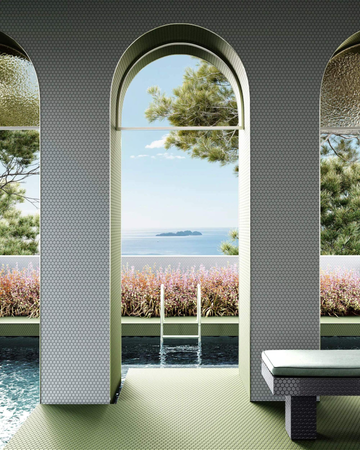 Appiani Керамическая мозаика Eden Corallo glossy 30x30 (2.5x2.8 ) - изображение 18