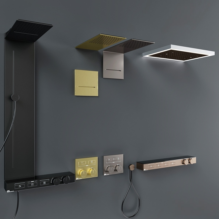 Ручной душ Gessi HI-FI, настенный, магнитный, цвет Finox Brushed Nickel - изображение 2