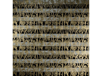 Akros Venezia Камень Decorative Art Alfa Gemini Double TS Bianco Carrara Nero Marquinia Gold 30,5X28,8X1
