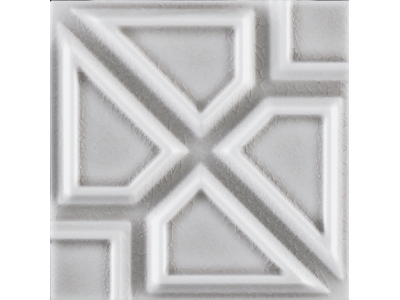 CERAMICHE GRAZIA Керамическая плитка FORMELLE MILANO 13X13 ARGENTO CRAQUELE'