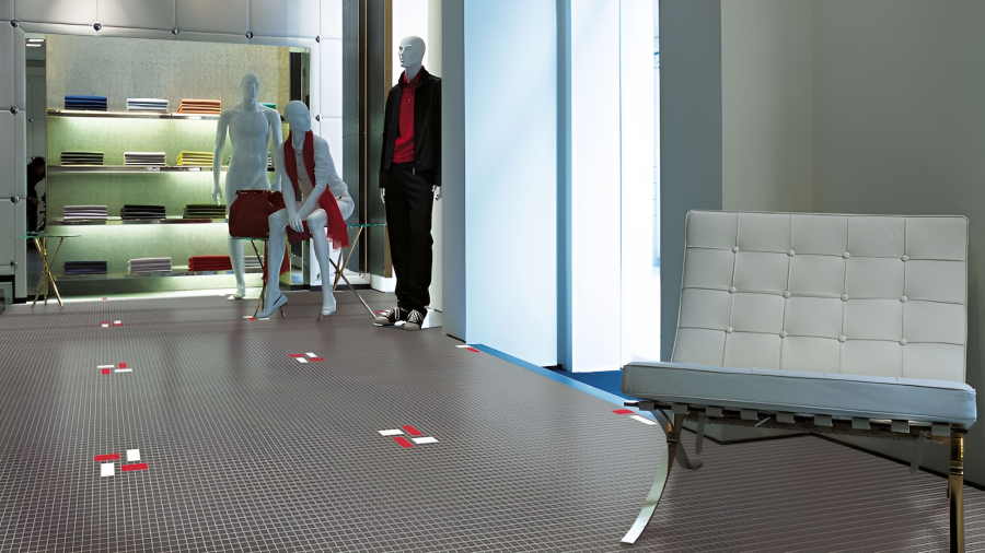 Appiani Керамическая мозаика Open space Calcite 30x30 (1.2) - изображение 1