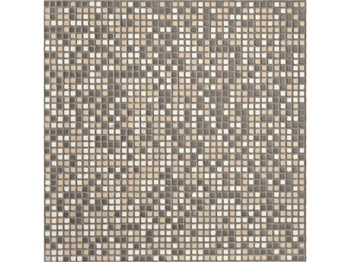 На изображении товар Micro. Мозаика керамогранит Micromosaics MIX WHITE/SAND/GREY 30x30 от официального представителя в Москве