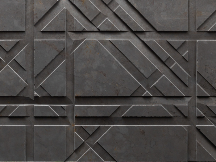 На изображении товар Lithos design Камень Marble Wall Coverings Pietre Incise Geometric Tartan 80x40x2 от официального представителя в Москве