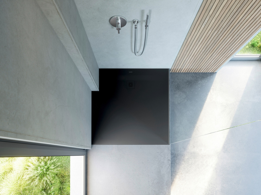 Смеситель для душа Duravit C.1 однорычажный, внешняя часть, цвет хром - изображение 3