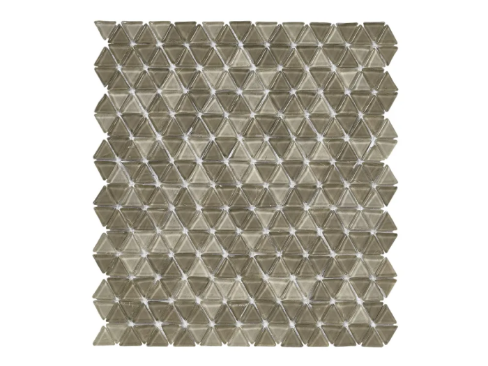 На изображении товар Sicis Смальтовая мозаика Trigono Blends Mosaic Ilse chips size 19x21 mm sheet-size 284x300 mm от официального представителя в Москве