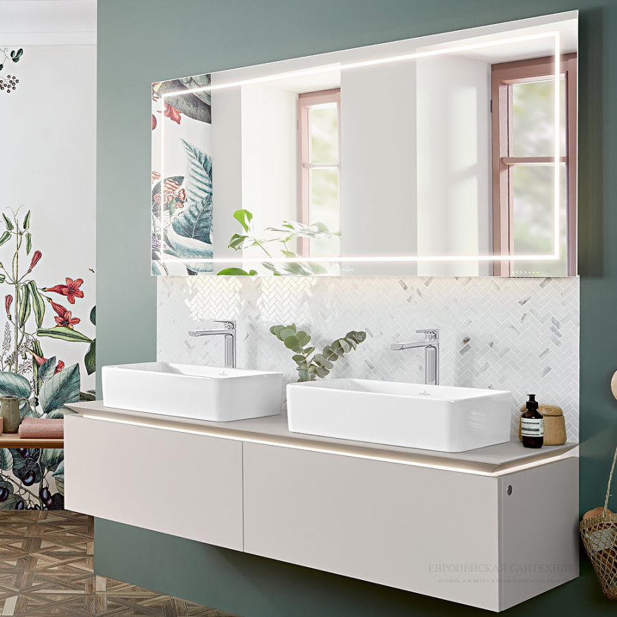 Раковина Villeroy&Boch Collaro накладная 560x360 мм, альпийский белый - изображение 5