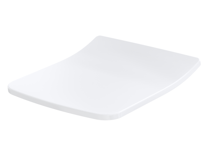 На изображении товар Сиденье для унитаза Toto SP SG с плавным опусканием, для унитаза CW532RY, цвет белый от официального представителя в Москве
