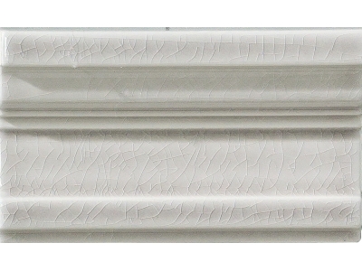 CERAMICHE GRAZIA Бордюр ESSENZE CAPITELLO 7,5X13 ARGENTO CRAQUELE