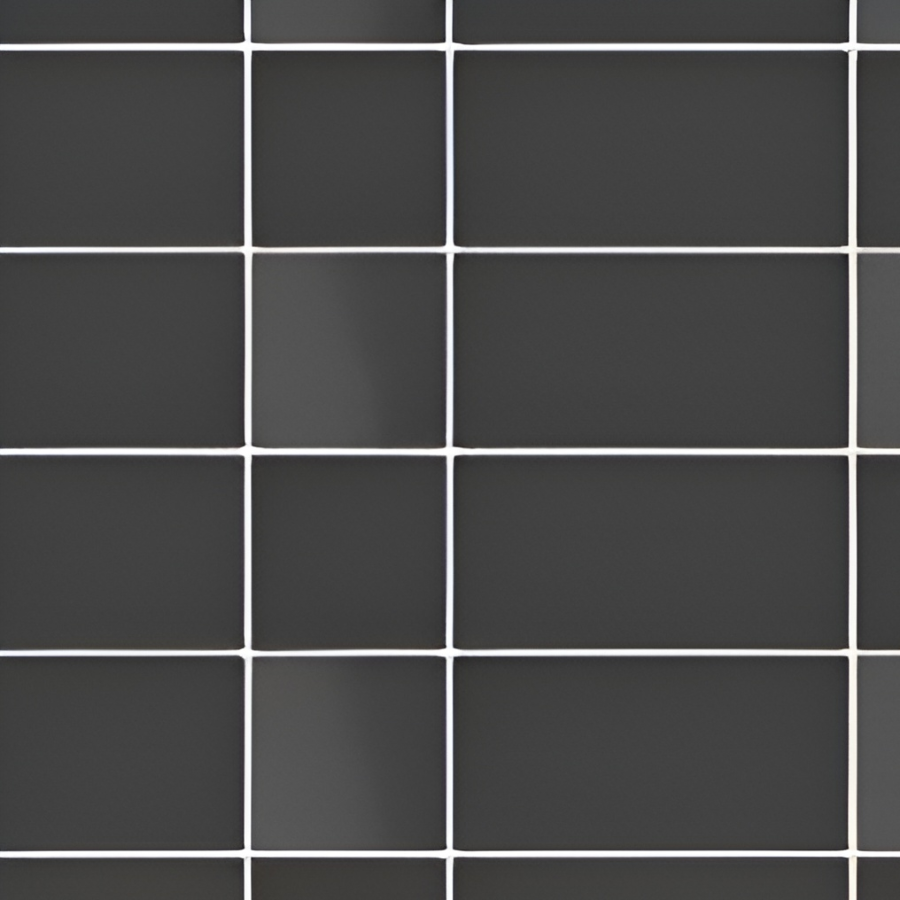 Micro. Керамогранит Microtiles Knit Mix Glaze Black 30,1x30,1