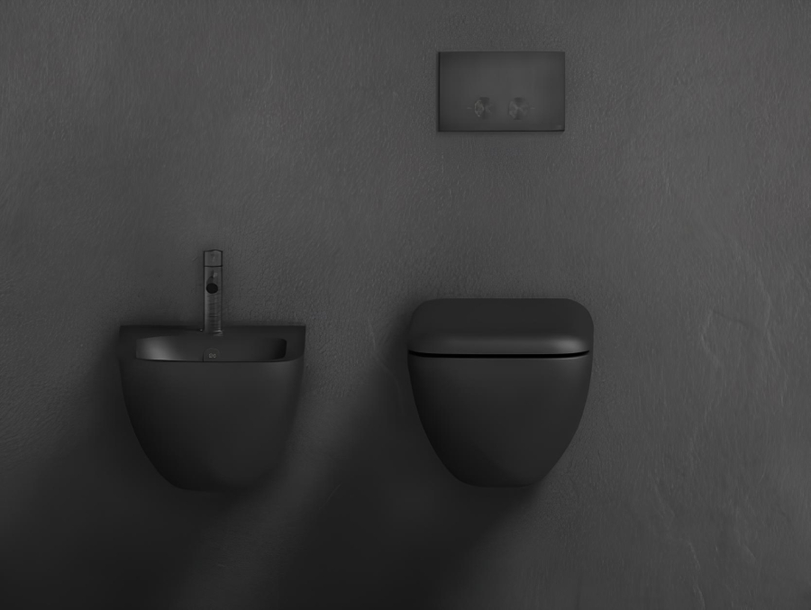 Смеситель для биде Gessi316, однорычажный, с донным клапаном, соединительными шлангами, цвет Steel Brushed - изображение 2