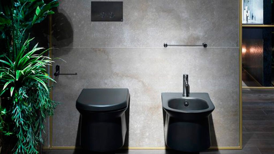 Смеситель для биде Gessi316, однорычажный, с донным клапаном, соединительными шлангами, цвет Steel Brushed - изображение 1