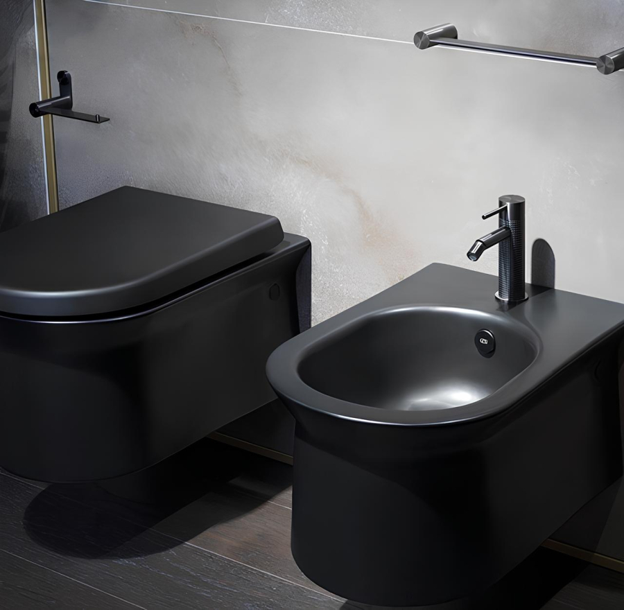 Смеситель для биде Gessi316, однорычажный, с донным клапаном, соединительными шлангами, цвет Steel Brushed - изображение 3