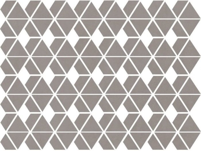 На изображении товар Living Ceramics Керамогранит Cava Grey Mosaic D Natural 22,8x27,1 от официального представителя в Москве