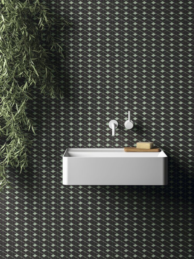 Living Ceramics Керамогранит Cava Grey Mosaic D Natural 22,8x27,1 - изображение 2