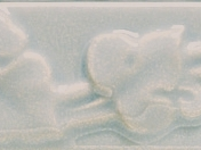 На изображении товар CERAMICHE GRAZIA Бордюр MELANGE IVY 3X26 GREY от официального представителя в Москве