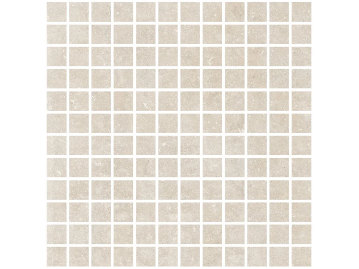 На изображении товар Living Ceramics Керамогранит Oda Light Mosaic 25 Bush hammered Anti-slip 29,8x29,8 от официального представителя в Москве