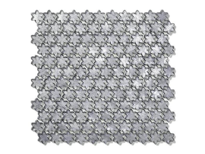 На изображении товар Sicis Смальтовая мозаика Petites Fleurs F22 Tacca sheet-size 316x293 mm от официального представителя в Москве